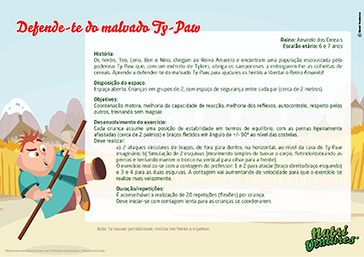 Defende-te do malvado Ty-Paw