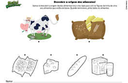 Descobre a origem dos alimentos