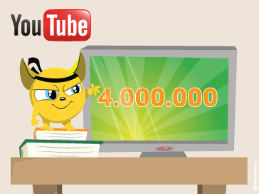 4 Milhões no Youtube